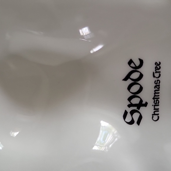 Spode Chritmas Tree Tree Shaped Dish - Picture 8 of 8